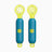 Rice paste complementary food spoon hole shaped children's tableware wholesale mother and baby products silicone grinding gum - V.I.P Digital Presence