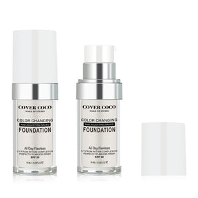 Color Changing Liquid Foundation Temperature Changing Complexion Liquid Foundation Color Changing Brightening Concealer Liquid Bb Cream - V.I.P Digital Presence