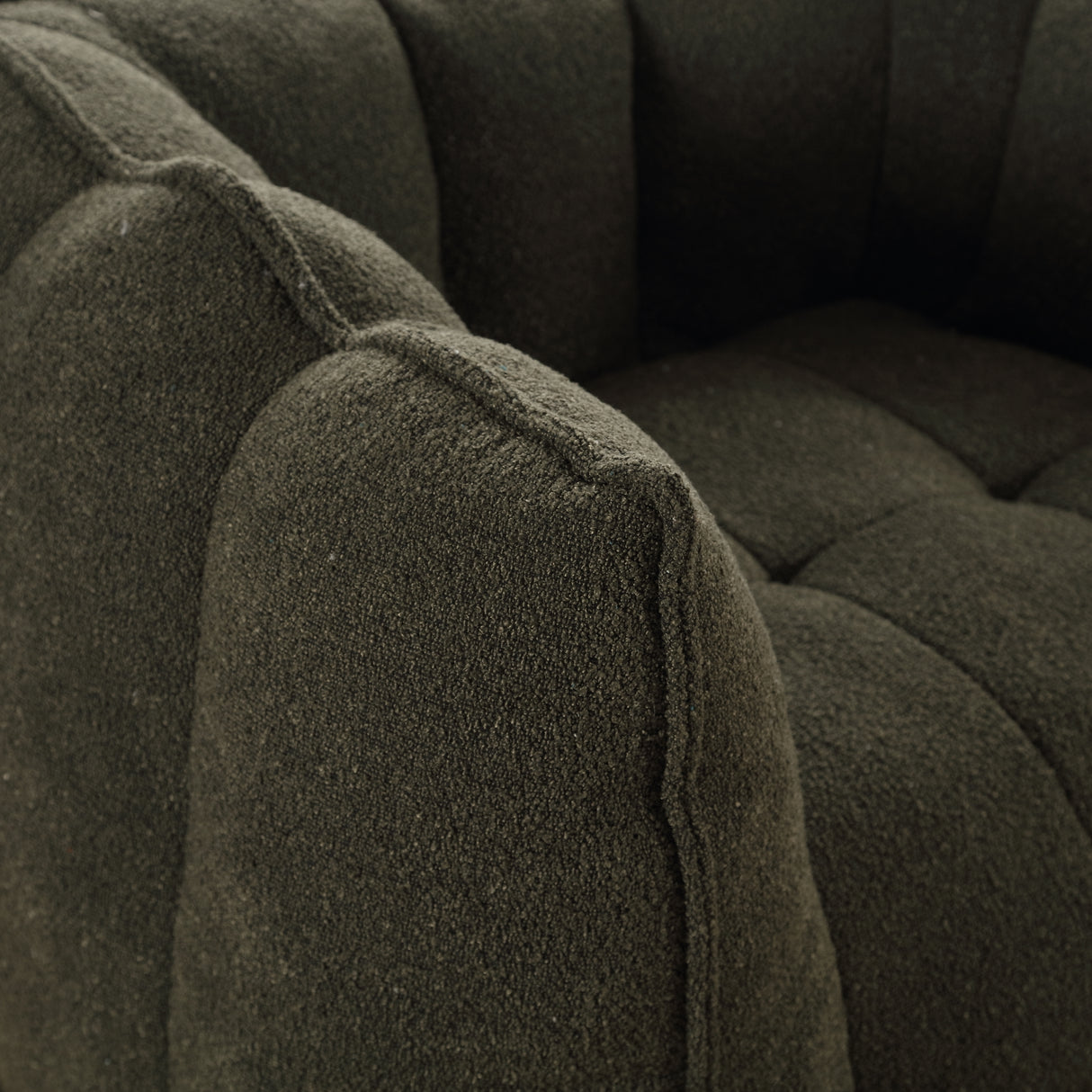 Soft Bean Bag Chair with High Resilient Foam(Chips)for living room and bedroom,Comfortable Square Lazy Sofa with Footstool - V.I.P Digital Presence