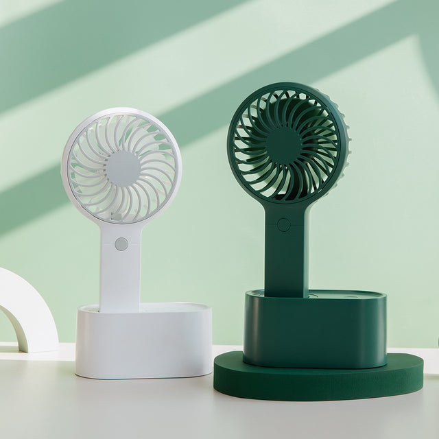 Shaking Head Fan USB Mini Desktop Small Fan Convenient Hand-Held Outdoor Student Fan - V.I.P Digital Presence