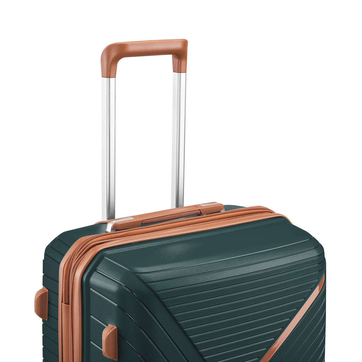 Luggage set of 4 pieces (14/20/24/28) with 4 360 degree silent rotating wheels made of PP material and durable TSA lock - V.I.P Digital Presence