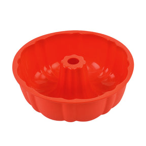 10-inch Non-Stick Silicone Bundt Pan - Multipurpose Baking Mold for Cakes, Jello & Gelatin - V.I.P Digital Presence
