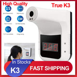 K3 Non-contact Infrared Thermometer Digital Forehead Hand Temperature Sensor Laser Gun With Fever Alarm Wall Mounted - V.I.P Digital Presence