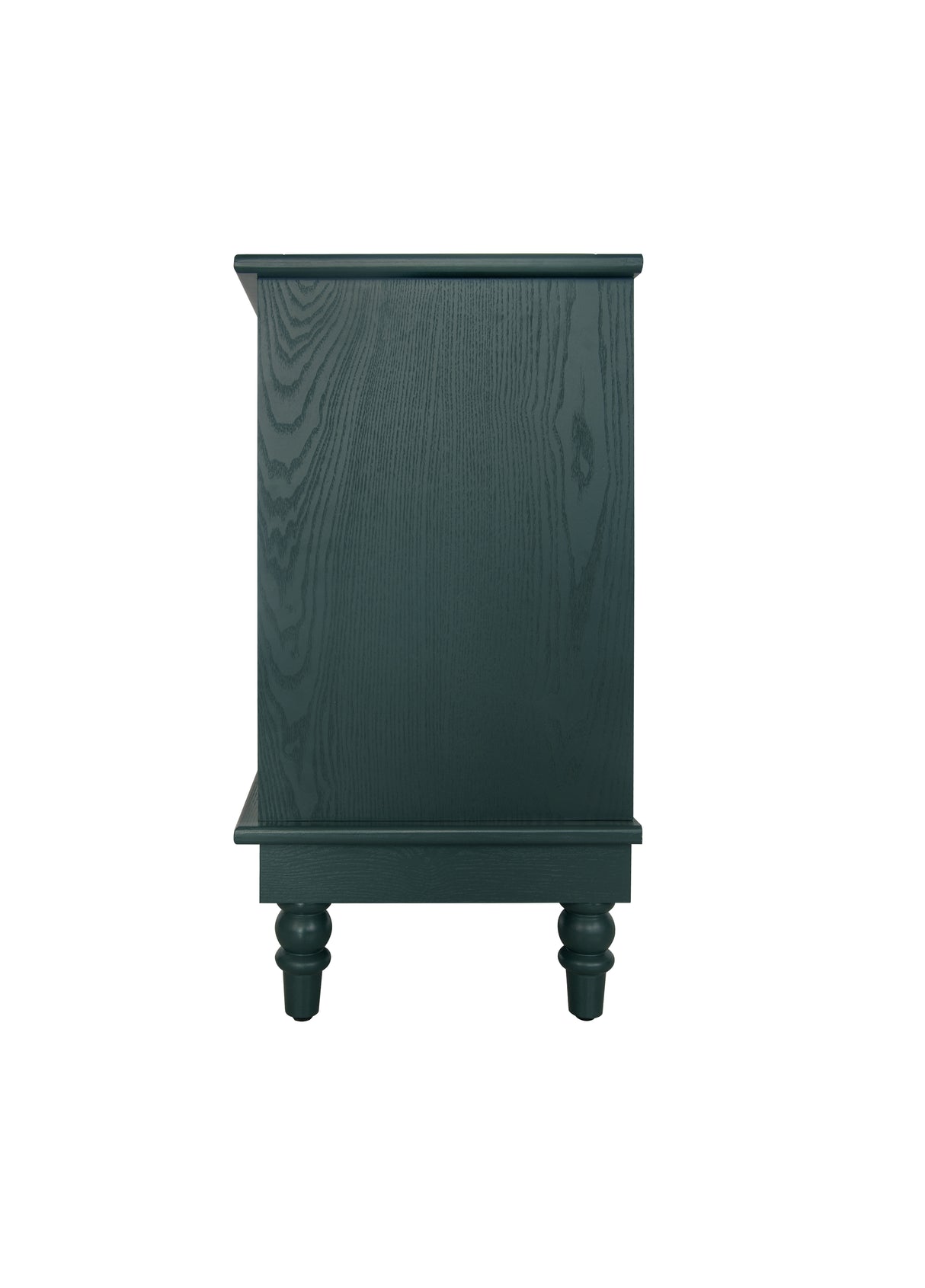 Hollow-Carved 3 Drawer Dresser Storage Chest with Metal Handles For Living Room Bedroom - V.I.P Digital Presence