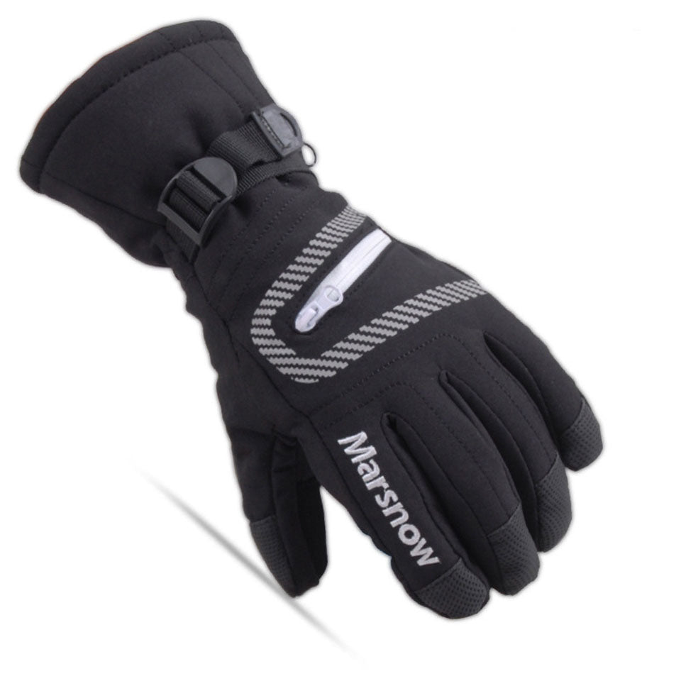 Guantes de esquí y snowboard cálidos de invierno para hombres, mujeres y niños, mitones de nieve impermeables, transpirables, tallas S/M/L/XL
