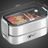 Microwaveable portable double-layer 304 stainless steel compartment insulation lunch box - V.I.P Digital Presence