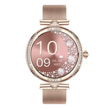 NX17 Pro Smart Watch Fashion Dimanond Ladies Wristwatch Amoled Bluetooth Calling Health Monitoring Women Fitness Smartwatch - V.I.P Digital Presence