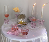 Pink Butterfly Series Instagram Tall Cup Romantic Ritual Champagne Glass Cute Butterfly - V.I.P Digital Presence