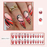 Nail Art Almond Nails Finished Wearable Nails Mid-Length Nail Art Patch Ins Style Hot Girl - V.I.P Digital Presence
