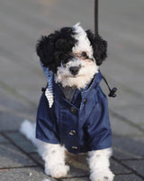 Windproof and rainproof British retro thick dog raincoat dog pet submachine jacket - V.I.P Digital Presence