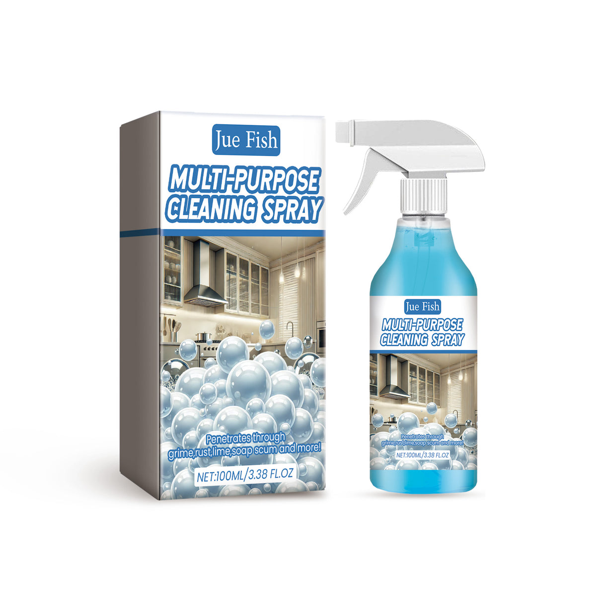 Kitchen Foam Cleaner Cooktop Decontaminate Oil Decontaminate Clean A Variety Of Surfaces To Remove Odors - V.I.P Digital Presence
