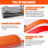 Pull Up Assistance Bands Set Resistance Strap for Pull Up Assist for Men Women Hanging Training Chin-up Workout Body Stretching - V.I.P Digital Presence