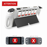 Suitable for Switch OLED new TPU protective case with card box storage NS host protective cover dual card slot - V.I.P Digital Presence