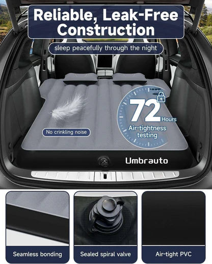Umbrauto Tesla Y Car Camping SUV Thicken Air Mattress,Gray - V.I.P Digital Presence