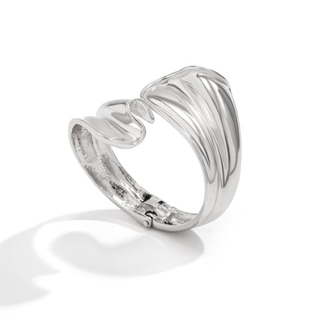 Punk style exaggerated irregular folds personalized winding fish tail bracelet Bracelet - V.I.P Digital Presence