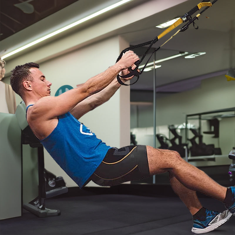 Suspension Training Strap - Adjustable, Wall Mount, Professional (TRX-style) - V.I.P Digital Presence