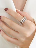 Non fading personalized fashionable light luxury versatile ring accessories for women - V.I.P Digital Presence