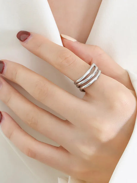 Non fading personalized fashionable light luxury versatile ring accessories for women - V.I.P Digital Presence