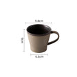 Coarse pottery coffee cup and plate set creative handmade retro coffee cup artistic cup plate milk cup - V.I.P Digital Presence