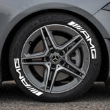 AMG car tire sticker rubber 3D three-dimensional integrated tire decoration car tire sticker - V.I.P Digital Presence
