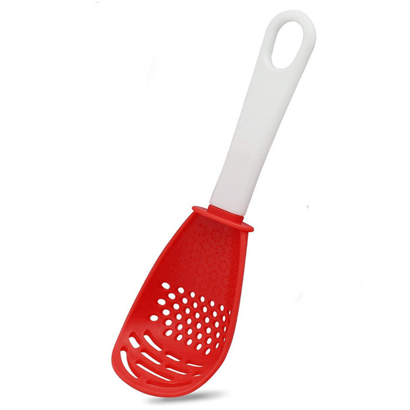 Grinding dish spoon mashing and draining water drain spoon grinding ginger and garlic spoon egg mixer mashed potatoes - V.I.P Digital Presence