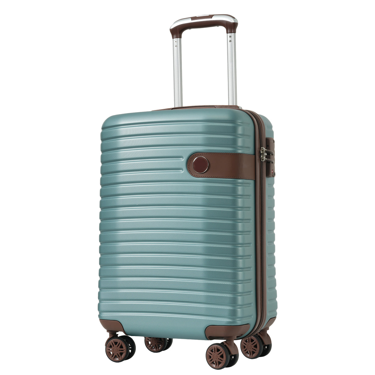 Luggage Sets 3 Piece Carry on Luggage 22x14x9 Airline Approved, Lightweight Hardshell ABS Suitcases with Wheels, 20 inch, Blue - V.I.P Digital Presence