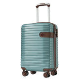 Luggage Sets 3 Piece Carry on Luggage 22x14x9 Airline Approved, Lightweight Hardshell ABS Suitcases with Wheels, 20 inch, Blue - V.I.P Digital Presence