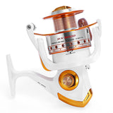 YUMOSHI 12 + 1BB Full Metal Fishing Spinning Reel With Exchangeable Arm Rocker