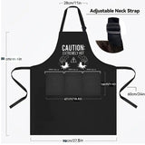 Solid color apron for kitchen and household use waterproof and oil resistant - V.I.P Digital Presence