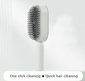 Pressing type cleaning design air cushion comb for women's long hair, specialized airbag massage comb, household hair comb - V.I.P Digital Presence