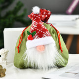 Christmas Faceless Doll Tote Bag Creative Christmas Apple Bag Candy Bag Christmas Gift Bundle Pocket - V.I.P Digital Presence