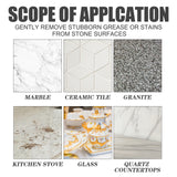 Stone Cleaning Powder, Household Kitchen Countertop Marble Tile Stain Cleaning Decontaminating Polishing Powder - V.I.P Digital Presence