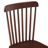 4 dining chairs, walnut wood, rubberwood material, dining chairs, solid wood chairs, solid wood dining table chairs - V.I.P Digital Presence