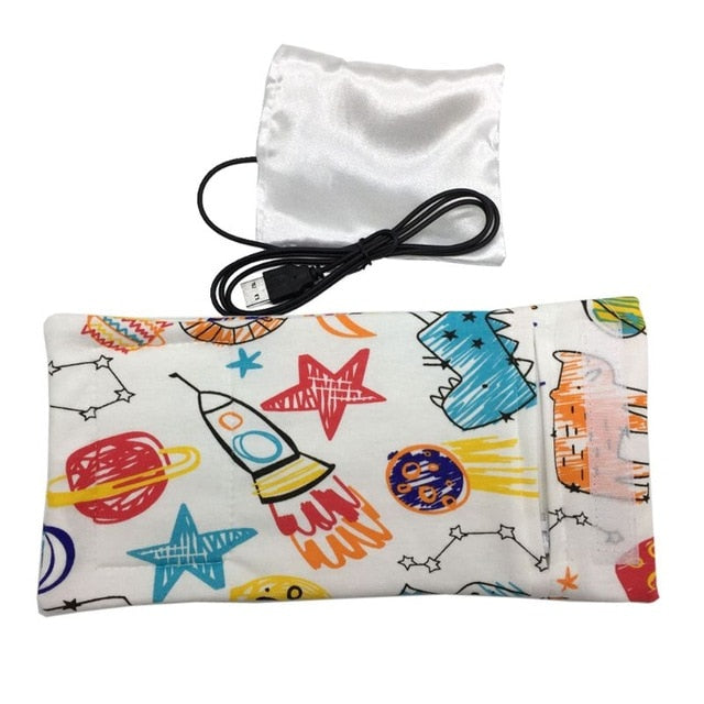 USB Milk Water Warmer Travel Stroller Insulated Bag Baby Nursing Bottle Heater - V.I.P Digital Presence