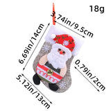 Christmas Doll Socks Cartoon Plush Christmas Socks Christmas Tree Pendant Santa Claus Snowman Candy Gift Bag - V.I.P Digital Presence