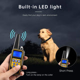 Dog training supplies - bark control device. The collar features electric shock and vibration for training. - V.I.P Digital Presence