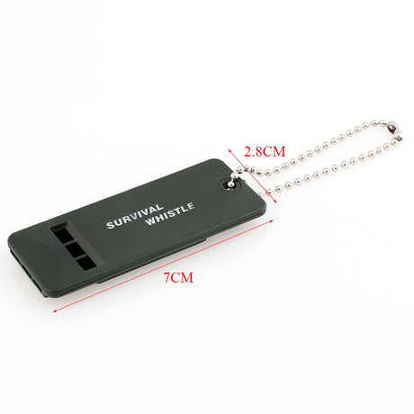 Whistle Three Frequency Outdoor Hiking Camping Mountaineering Seeking First Aid Whistle High Frequency Survivor Portable Whistle - V.I.P Digital Presence