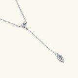Moissanite 925 Sterling Silver Necklace - V.I.P Digital Presence