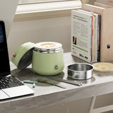 Adults Stainless Steel Insulated Lunch Box With Spoon And Fork, Insulated Bag, Leak-Proof, Keeps Food Warm - V.I.P Digital Presence