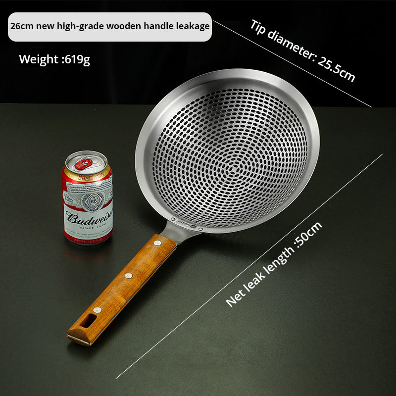 Large Stainless Steel Oil Strainer, Commercial Oil Strainer, Lo Mein Strainer, Oil Leak Strainer, Household Lo Mein Strainer - V.I.P Digital Presence