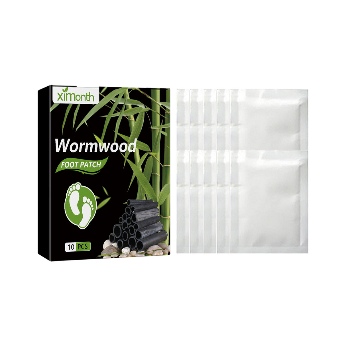 Wormwood Foot Pads, Help Sleep Relieve Physical And Mental Fatigue Foot Deep Cleaning Massage Treatment Patch - V.I.P Digital Presence