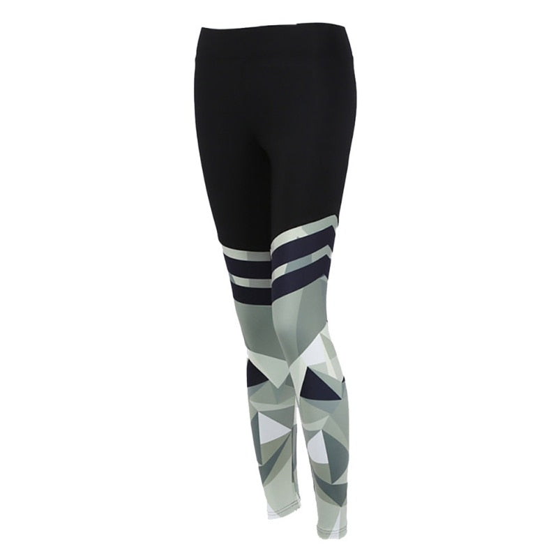 Harajuku Push Up Fitness Legging Camouflage Stripe Bodybuilding Women's leggings Sportswear Athleisure Female Pant Sale - V.I.P Digital Presence