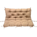 Outdoor 2/3-seater bench/swing cushions: thickened, with backrest, waterproof. - V.I.P Digital Presence