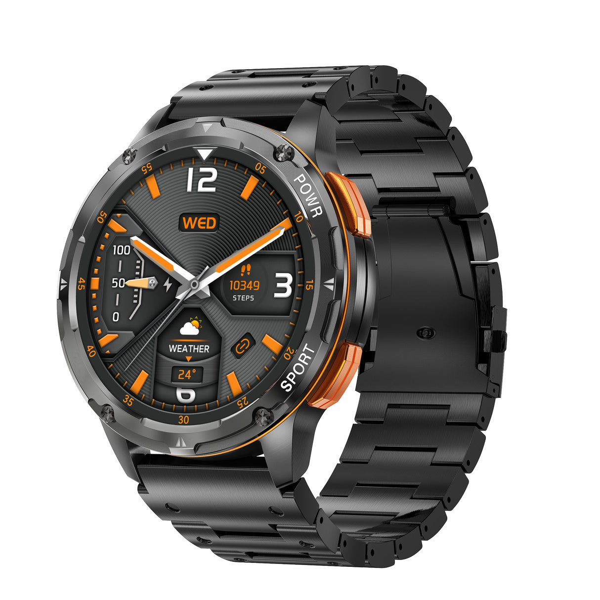 AK59 smart watch HD AMLOED screen heart rate blood pressure blood oxygen health monitoring Bluetooth call - V.I.P Digital Presence