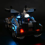 DIY building block lighting suitable for LEGO 10300 Back to the Future Time Machine, car LED remote control lighting - V.I.P Digital Presence