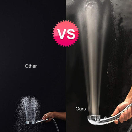 New Tourmaline balls Filter Shower Head Water saving 3 Modes adjustable SPA shower head on/off button high pressure shower - V.I.P Digital Presence