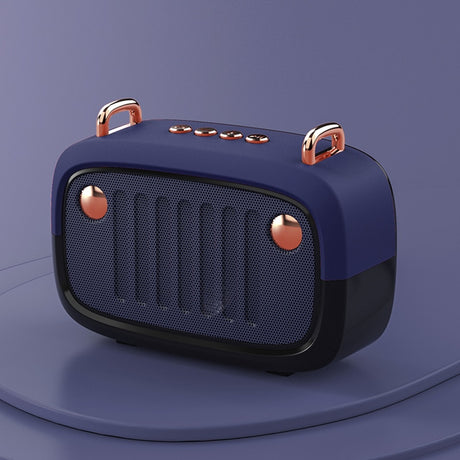 Cool Vintage Portable Bluetooth V5.0 Speaker Long Worktime Outdoor Loudspeaker Support TF Card/U Disk/FM Wireless Subwoofer - V.I.P Digital Presence
