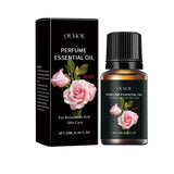 Aceite esencial de masaje de rosas, tratamiento de masaje corporal nutritivo e hidratante para hombros y cuello. Aceite esencial de rosas.