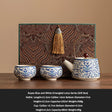 Ru Kiln Light Luxury Tea Set Gift Box for Giving to Elderly Companions - V.I.P Digital Presence