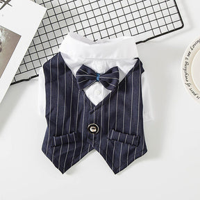 Pet Dog Suit Summer Thin Teddy Suit Shirt Suit Wedding Dress Dog Cat Spring Summer Clothes - V.I.P Digital Presence